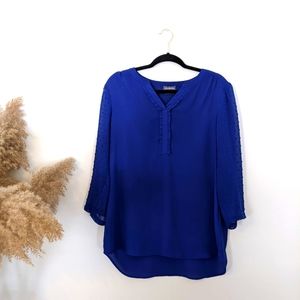 Van heusen Royal Blue Blouse